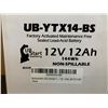 Image 3 : UpStart Factory Sealed Lead Battery 12V 12Ah UB-Ytx14-Bs Maintenance Free