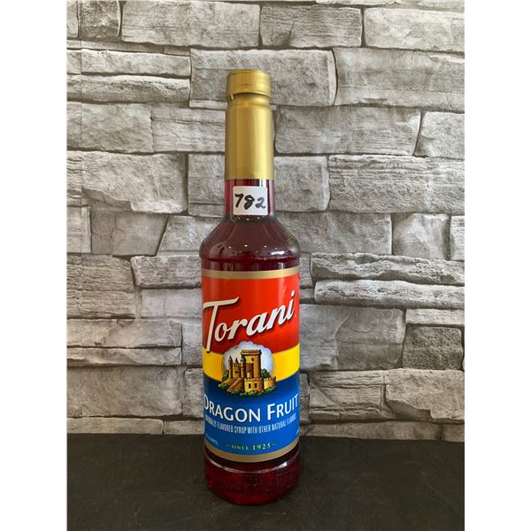 Torani Dragon Fruit Flavoured Syrup 750ml BB 09/Sep/2026