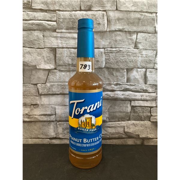 Torani Sugar Free Peanut Butter Cup Flavoured Syrup BB 18/Oct/2026 750ml
