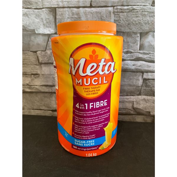 Meta Mucil 4 in 1 Fibre Sugar Free 1.04 kg 180 Servings