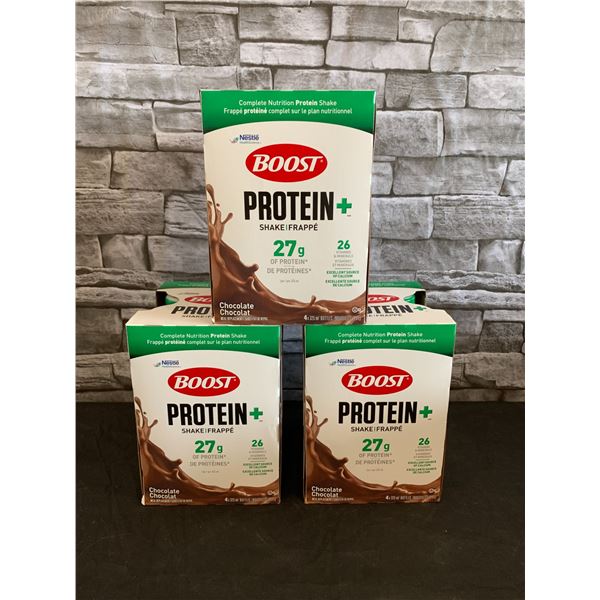 Nestle Boost Protein +Case 3 x (4 x325ml Chocolate Exp 2025/Ma/24