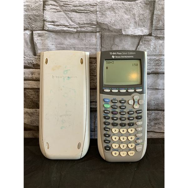 TI-84 Plus Silver Edition Texas Instruments Calculator
