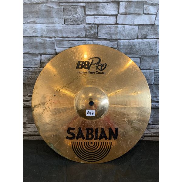 Sabian B8 Pro 14"/35cm Thin Crash