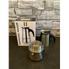 Image 1 : Espresso Maker 2 Cup Stainless Steel