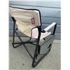 Image 6 : Coleman Camping Chair With Side Table Beige Colour