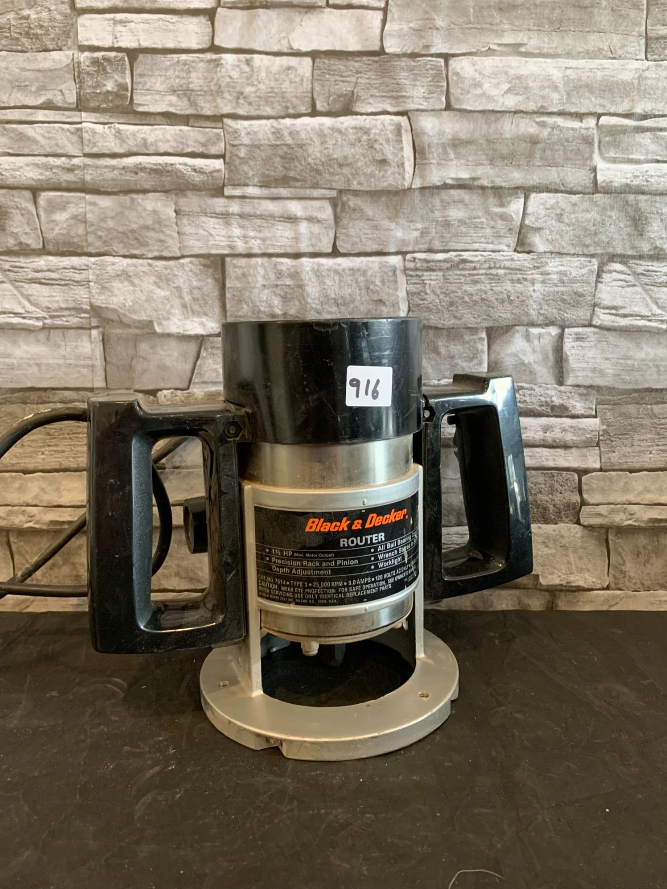 Blackner Router Black & Decker Router 1.5 HP