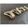 Image 2 : Lot of 4 Ratchet Double J Strap Hooks With Keeper