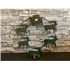Image 1 : Vintage Metal Reindeer Hanger
