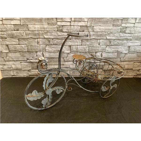Metal Bicycle Plant Stand