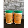 Image 1 : Lot of 2 Organika Orginal Bone Broth Chicken Protein 300G