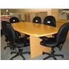 Image 1 : Maple Contemporary 8-ft Conference Table