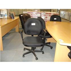 Black Cloth Ergolea Multi-function Chair