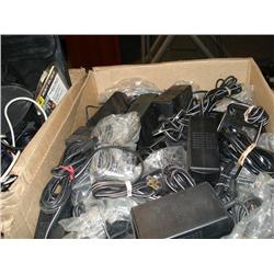 Box Of Misc. Cables And Adaptors