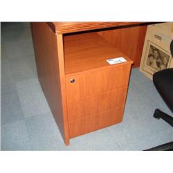 Cherry Mobile 2 Drawer Filing Cabinet