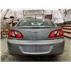 Image 17 : 11 -- 2007 CHRYSLER SEBRING, SILVER, 146010 KMS TMU, FRONT WHEEL DRIVE
