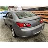 Image 21 : 11 -- 2007 CHRYSLER SEBRING, SILVER, 146010 KMS TMU, FRONT WHEEL DRIVE