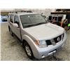 Image 10 : 112 -- 2006 NISSAN PATHFINDER, SILVER, 233135 KMS, 4X4