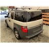 Image 21 : 114 -- 2005 HONDA ELEMENT, TAN, 348533 KMS, FRONT WHEEL DRIVE