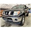Image 2 : 151 -- 2007 NISSAN FRONTIER, BLACK, 217344 KMS, 4X4