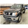 Image 3 : 151 -- 2007 NISSAN FRONTIER, BLACK, 217344 KMS, 4X4