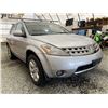 Image 8 : 113 -- 2006 NISSAN MURANO, SILVER, 211758 KMS, ALL WHEEL DRIVE