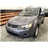 Image 3 : 109 -- 2007 MITSUBISHI OUTLANDER, GREY, 233380 KMS, FOUR WHEEL DRIVE