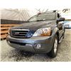 Image 2 : 130 -- 2008 KIA SORENTO, BLUE, 161560 KMS, 4X4,  NO DESIGNATIONS