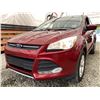 Image 2 : 132 - 2013 FORD ESCAPE, RED, 248171 KMS, FRONT WHEEL DRIVE