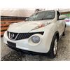 Image 2 : 133 - 2012 NISSAN JUKE, WHITE,  KMS, FRONT WHEEL DRIVE "TMU"