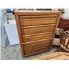 Image 2 : 602 -- FIVE DRAWER DRESSER