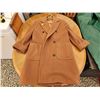 Image 1 : 610 -- VIRGIN WOOL BROWN COAT, BLUE WOOL COAT