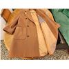 Image 2 : 610 -- VIRGIN WOOL BROWN COAT, BLUE WOOL COAT
