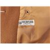 Image 3 : 610 -- VIRGIN WOOL BROWN COAT, BLUE WOOL COAT