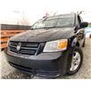 Image 1 : 202 -- 2009 DODGE GRAND CARAVAN SE, BLACK, 164348 KMS, FRONT WHEEL DRIVE