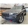 Image 1 : 0G -- 2019 JEEP CHEROKEE TRAIL HAWK, GREY, 212202 KMS, 4X4