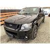 Image 3 : 0K -- 2010 FORD EXPLORER SPORT TRAC ADRENALINE, BLACK, 173528 KMS, ALL WHEEL DRIVE