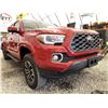 Image 8 : 0M -- 2020 TOYOTA TACOMA, RED, 18906 KMS, 4X4