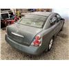 Image 16 : 4 -- 2005 NISSAN ALTIMA, GREEN, 215188 KMS, FRONT WHEEL DRIVE