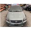 Image 7 : 4 -- 2005 NISSAN ALTIMA, GREEN, 215188 KMS, FRONT WHEEL DRIVE
