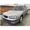Image 2 : 8 -- 2002 HYUNDAI ELANTRA, SILVER, 227484 KMS, FRONT WHEEL DRIVE