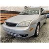 Image 2 : 10 -- 2005 FORD FOCUS, SILVER, 254082 KMS, FRONT WHEEL DRIVE