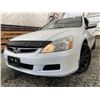 Image 2 : 21 -- 2007 HONDA ACCORD, WHITE, 314468 KMS, FRONT WHEEL DRIVE