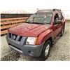 Image 3 : 100 -- 2008 NISSAN X TERRA, RED, 214435 MILES, 4X4