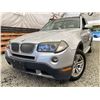 Image 1 : 101 -- 2007 BMW X3, SILVER, 215220 KMS, ALL WHEEL DRIVE