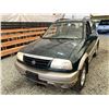 Image 3 : 107 -- 2001 SUZUKI GRAND VITARA, GREEN, 229673 KMS, 4X4