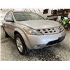 Image 8 : 116 -- 2003 NISSAN MURANO, SILVER, 193065 KMS, ALL WHEEL DRIVE