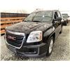 Image 3 : 120 -- 2017 GMC TERRAIN, BLACK, 231471 KMS, ALL WHEEL DRIVE