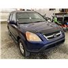 Image 18 : 128 -- 2003 HONDA CRV, BLUE, 271048 KMS, 4 WHEEL DRIVE