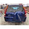 Image 35 : 128 -- 2003 HONDA CRV, BLUE, 271048 KMS, 4 WHEEL DRIVE
