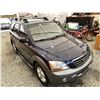 Image 10 : 130 -- 2008 KIA SORENTO, BLUE, 161560 KMS, 4X4,  NO DESIGNATIONS